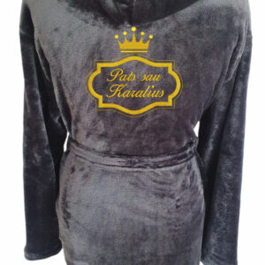Unisex Bathrobes ,,Pats sau Karalius,,