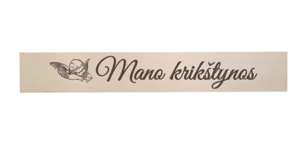 Candle box ,,Mano Krikstynos,,