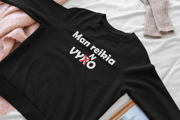 Jumper for women ,,Man reikia vyno,,