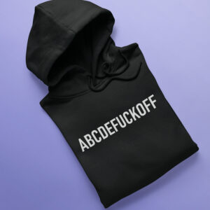 Hoodies for men ,,ABCDEFUCKOFF,,