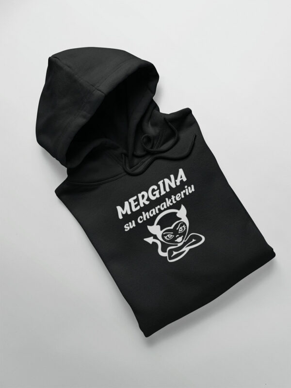 Hoodies for women ,,Mergina su charakteriu,,