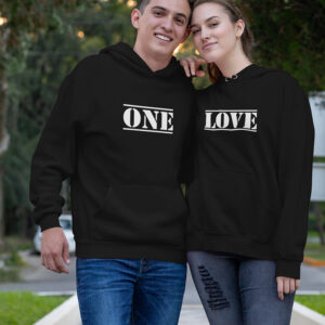 Hoodies for men and women ,,ONE LOVE,,