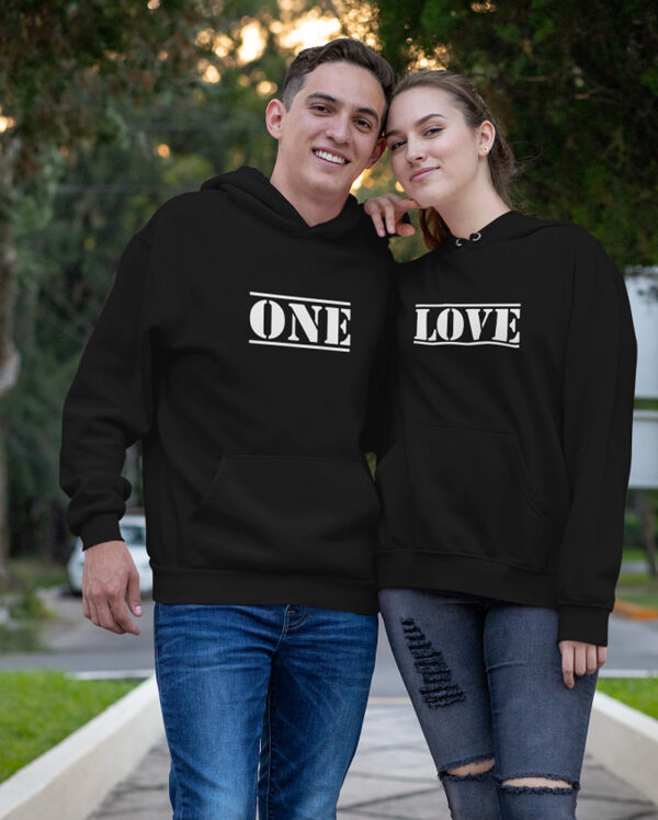 Hoodies for men and women ,,ONE LOVE,,