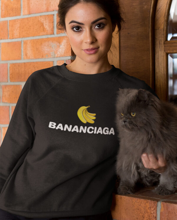 Jumper for women ,,Bananciaga,,