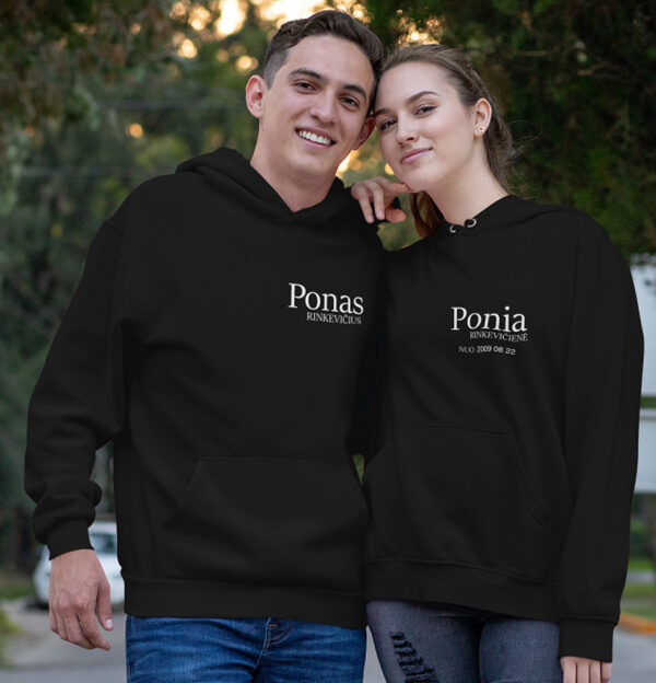 Hoodies for men and women ,,PONAS PONIA,,
