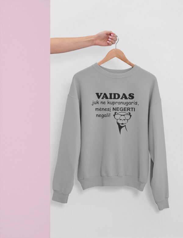 Personalised Jumper for men ,,Vaidas,juk ne kupranugaris,,