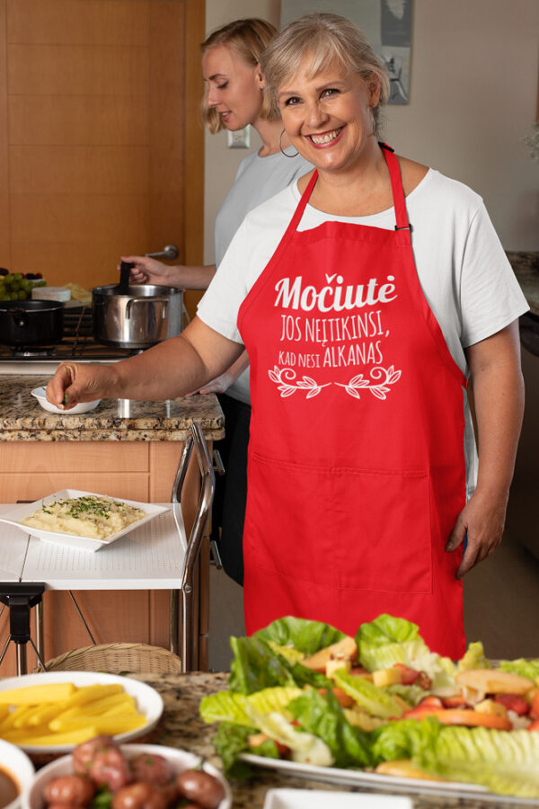 Apron ,,Mociute. Jos neitikinsi,kad nesi alkanas,,