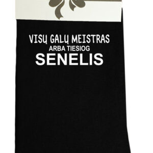 Printed Sock for Men ,,Visu galu meistras,,