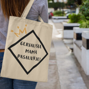 Shoping bag ,,Geriausia mama pasaulyje,,