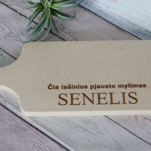 Cutting board ,,Cia lasinius pjausto mylimas senelis,,