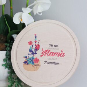 Cutting board ,,Tu esi geriausia mama..,,