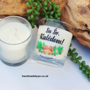 Soy Wax Candle ,,Su sv. Kaledom,,