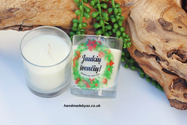 Soy Wax Candle ,,Jaukiu svenciu,,