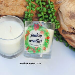 Soy Wax Candle ,,Jaukiu svenciu,,