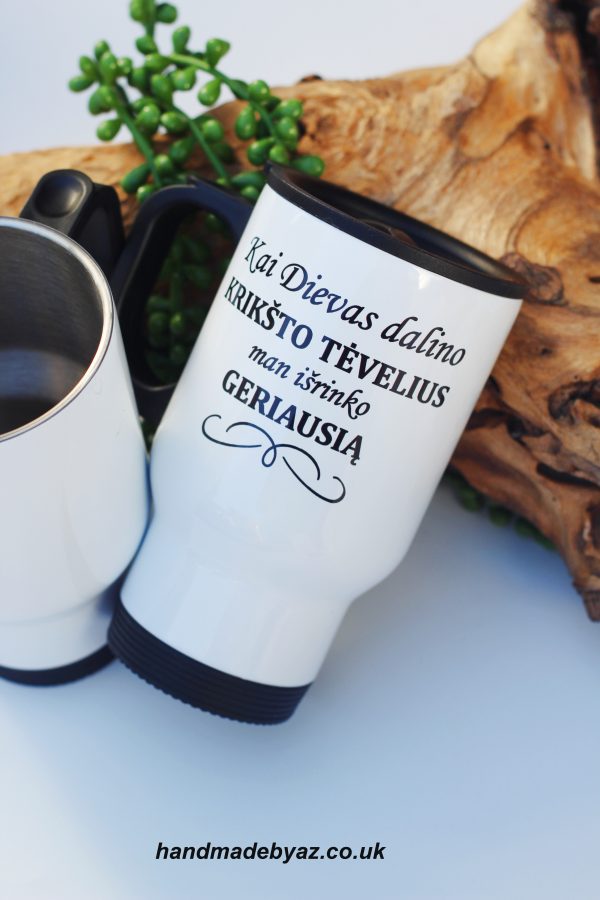 Thermal cups set  ,,Kai Dievas dalino...,, - Image 2