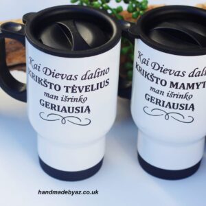 Thermal cups set  ,,Kai Dievas dalino...,,