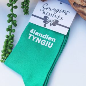Printed Sock for Women ,,Siandiena tyngiu,,