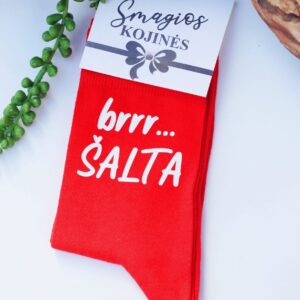 Printed Sock for Women ,,Brrrr.... salta,,