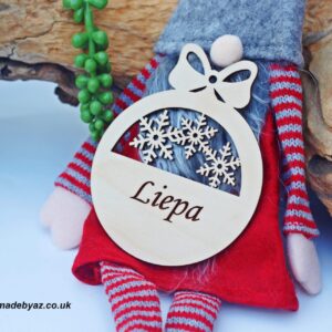 Personalised CHRISTMAS BAUBLES