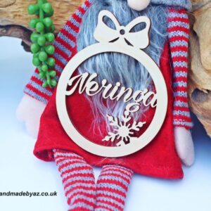 Personalised CHRISTMAS BAUBLES
