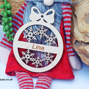 Personalised CHRISTMAS BAUBLES