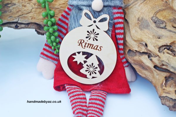 Personalised CHRISTMAS BAUBLES