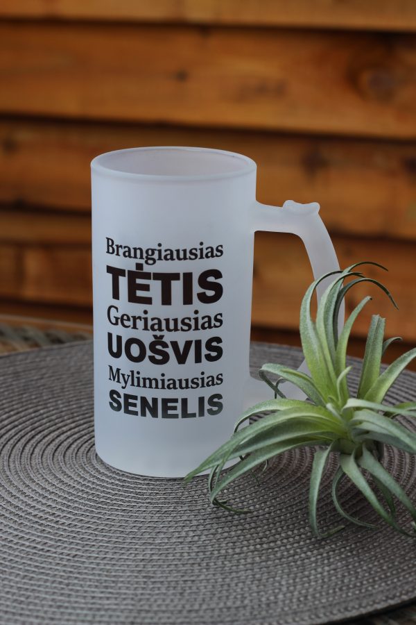 Beer mugs ,,Brangiausias tetis...,,