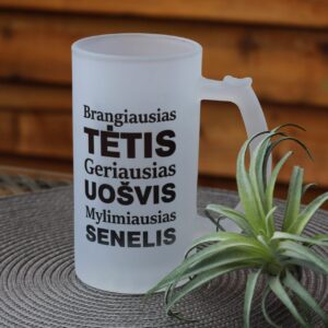 Beer mugs ,,Brangiausias tetis...,,