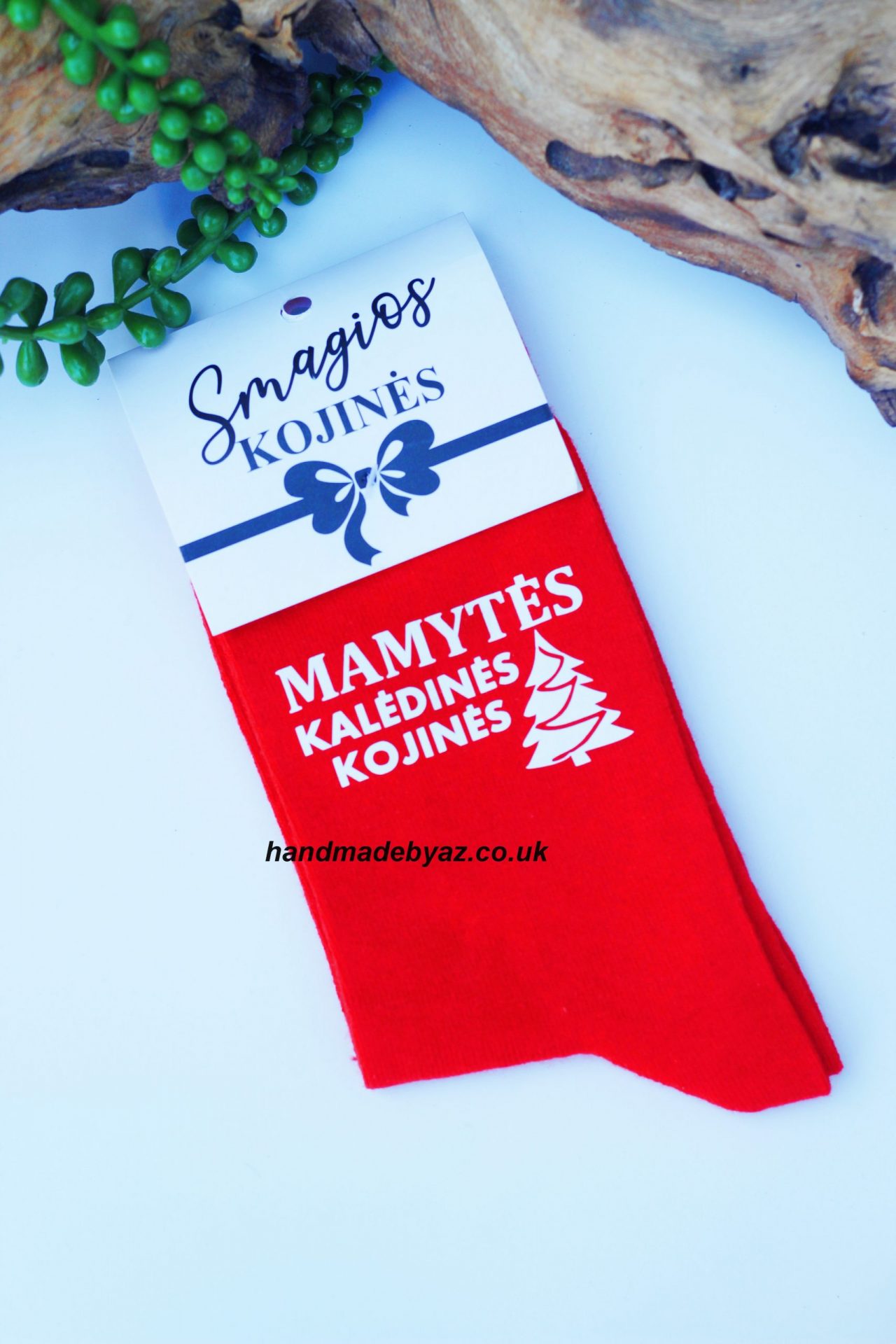 Printed Sock for Women ,,Mamytes Kaledines kojines,,