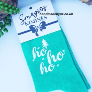 Printed Sock for Women ,,Ho ho ho,,