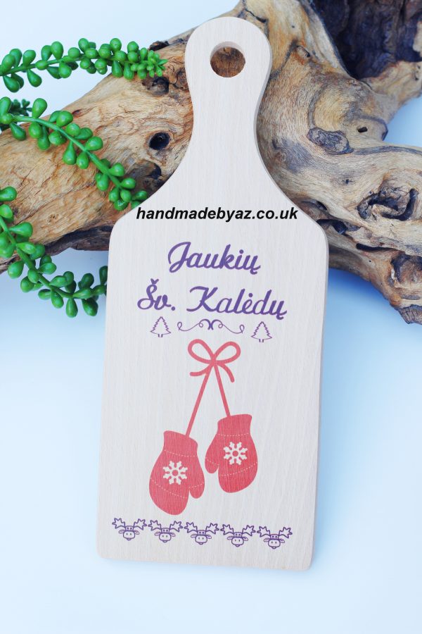 Cutting board ,,Jaukiu sv. Kaledu,,