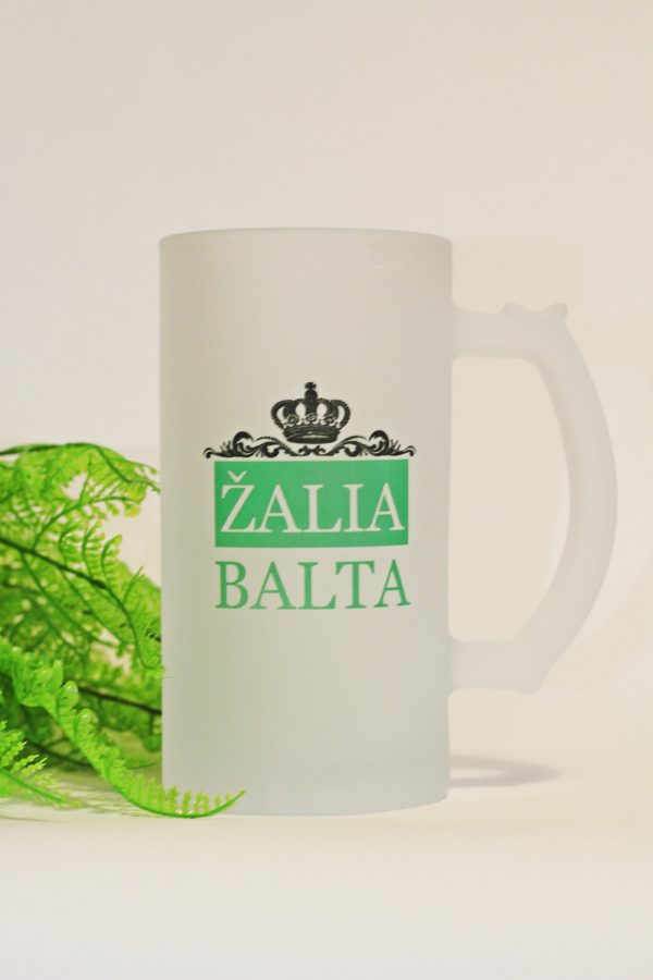 Beer mugs ,,_Zalia Balta,,