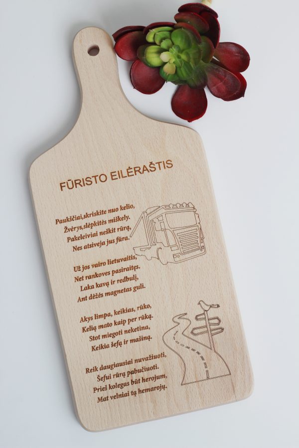 Cutting board ,,Furisto eilerastis,,