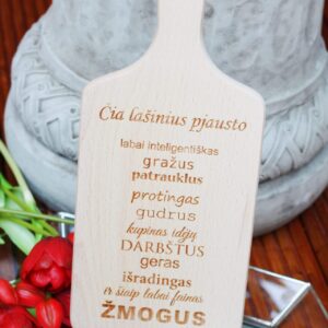 Cutting board ,,Cia lasinius pjausto...,,