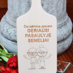 Cutting board ,,Geriausi pasaulyje seneliai,,