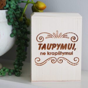Piggy bank ,,Taupymui,ne krapstymui,,