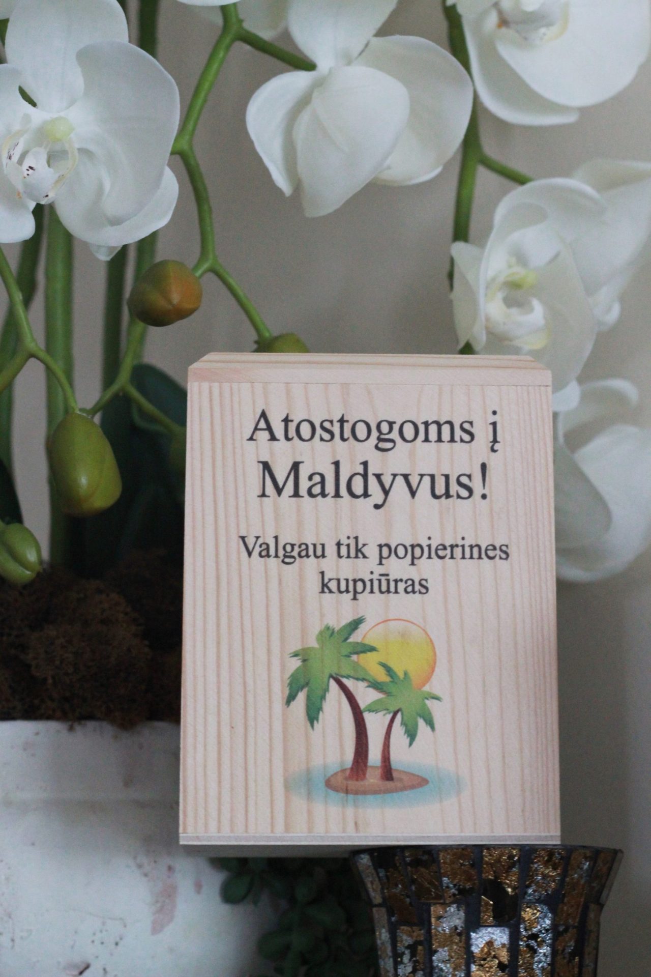 Piggy bank ,,Atostogoms i Maldvus,,