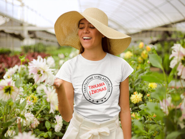 Printed T-shirt for Women ,,Tinkama i zmonas,,