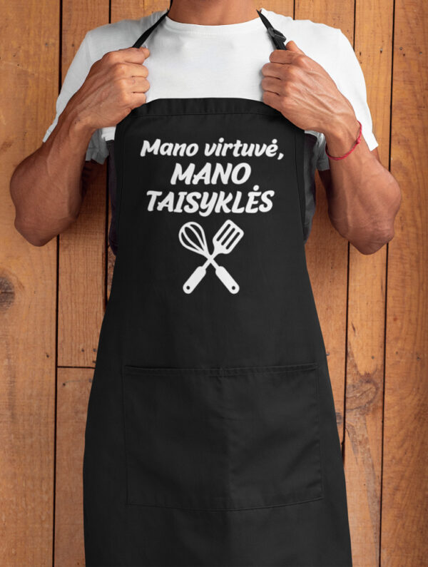 Apron ,, Mano virtuve mano taisykles,,