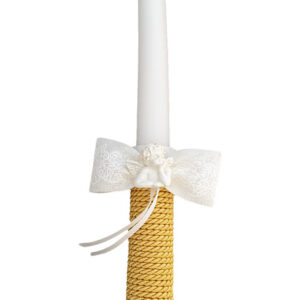 Christening candle ,,Gold,,