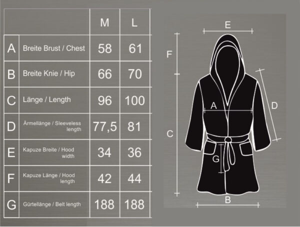 Unisex Bathrobes ,,Namu Karalius,, - Image 2