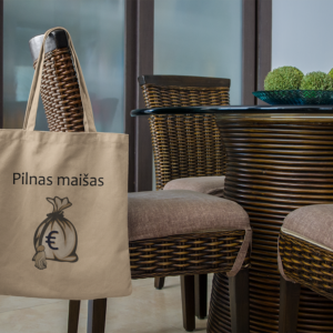 Shoping bag ,,Pilnas maisas..,,