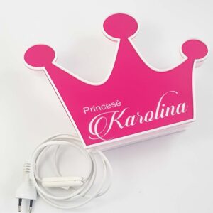 Personalised Wall light ,,Princese Karolina,,