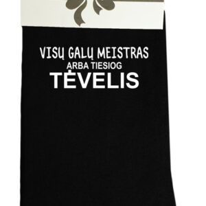 Printed Sock for Men ,,Visu galu meistras,,
