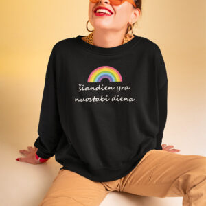 Jumper for women ,,Siandien yra nuostabi diena,,