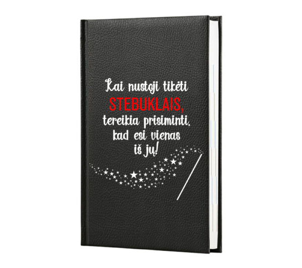 Work calendar ,,Kai nustoji tiketi stebuklais...,,