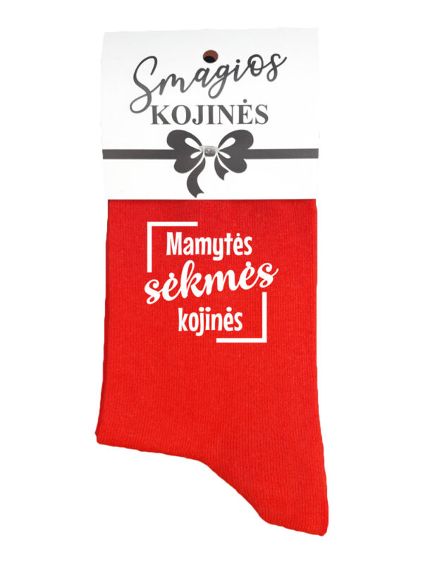 Printed Sock for Women ,,Mamytes sekmes kojines,,