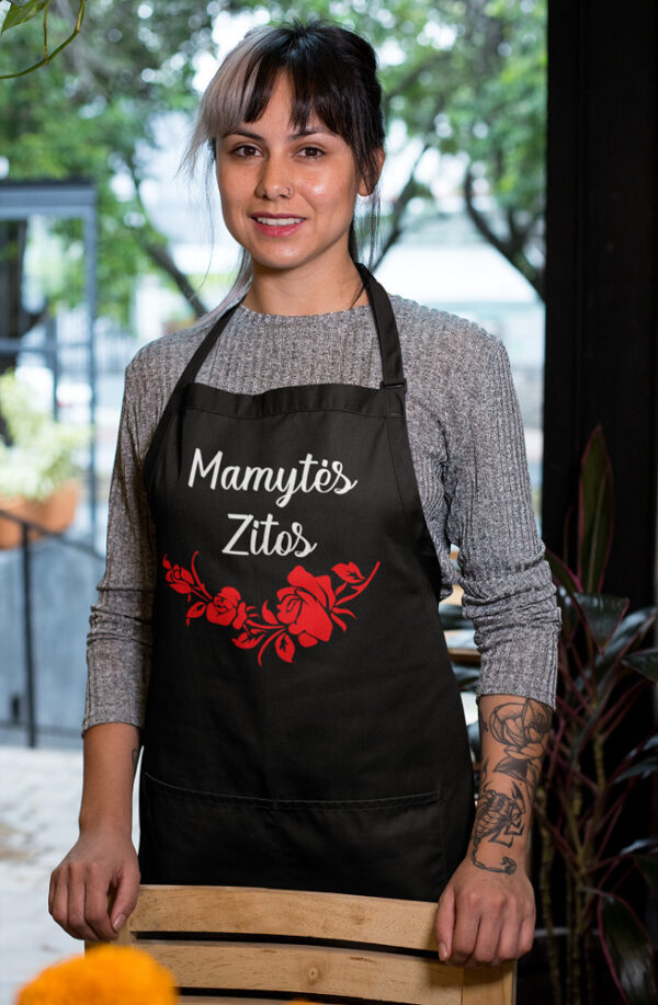 Personalised Apron ,, Mamytes Zitos,,