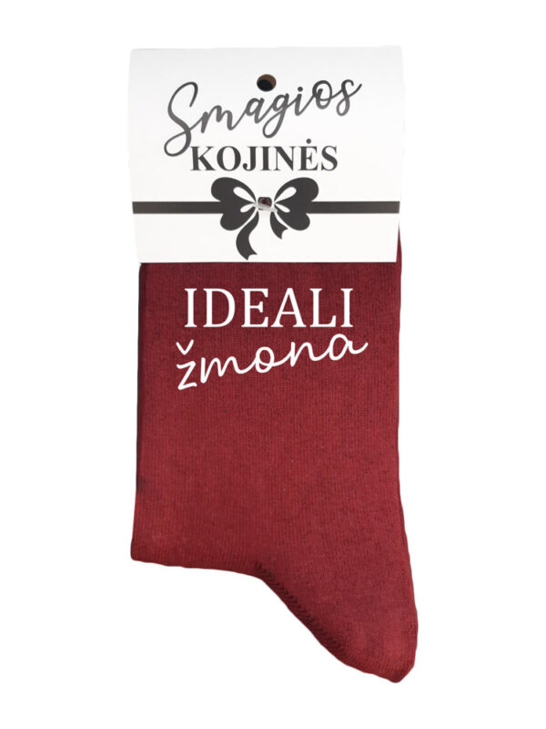 Printed Sock for Women ,,Ideali zmona,,
