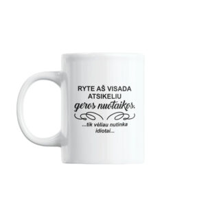 Cup  ,,Ryte as atsikeliu visada,,